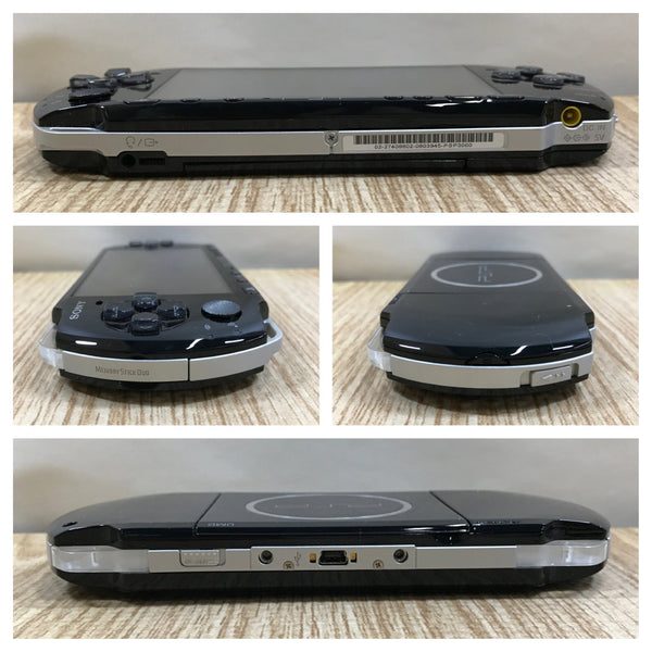 PSP3000型 PSP-3000 PIANO BLACK Console Boxed Japan - Tested Working GE1686
