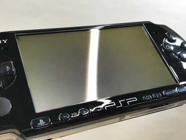 PSP-3000 PIANO BLACK Console Boxed Japan - Tested Working GE1686