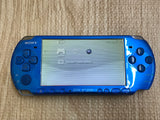 PSP-3000 VIBRANT BLUE Console Boxed Japan - Tested Working GE1687
