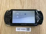 PSP-1000 BLACK Console Japan - With Defects GE1689
