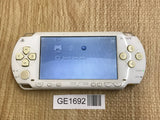 PSP-1000 CERAMIC WHITE Console Japan - With Defects GE1692