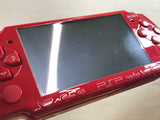 PSP-2000 DEEP RED Console Japan - With Defects GE1699