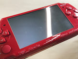 PSP-2000 DEEP RED Console Japan - With Defects GE1699