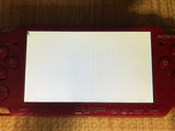 PSP-2000 DEEP RED Console Japan - With Defects GE1699