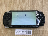 PSP-3000 PIANO BLACK Console Japan - With Defects GE1707