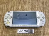 PSP-3000 PEARL WHITE Console Japan - With Defects GE1718