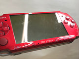 PSP-3000 RADIANT RED Console Japan - With Defects GE1725