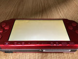 PSP-3000 RADIANT RED Console Japan - With Defects GE1725