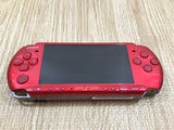 PSP-3000 RADIANT RED Console Japan - With Defects GE1725