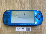 PSP-3000 VIBRANT BLUE Console Japan - With Defects GE1731