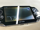 PS Vita PCH-1000 CRYSTAL BLACK Console Japan - With Defects GE1737
