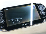 PS Vita PCH-1000 CRYSTAL BLACK Console Japan - With Defects GE1737