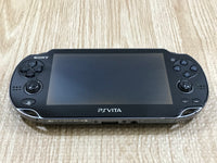 PS Vita PCH-1000 CRYSTAL BLACK Console Japan - With Defects GE1737