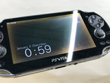 PS Vita PCH-1000 CRYSTAL BLACK Console Japan - With Defects GE1739