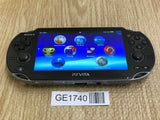 PS Vita PCH-1000 CRYSTAL BLACK Console Japan - With Defects GE1740
