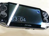 PS Vita PCH-1000 CRYSTAL BLACK Console Japan - With Defects GE1740