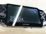 PS Vita PCH-1000 CRYSTAL BLACK Console Japan - With Defects GE1740