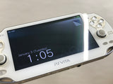 PS Vita PCH-1000 CRYSTAL WHITE Console Japan - Tested Working GE1741