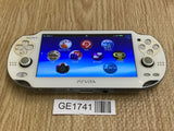 PS Vita PCH-1000 CRYSTAL WHITE Console Japan - Tested Working GE1741