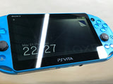 PS Vita PCH-2000 AQUA BLUE Console Japan - With Defects GE1745