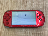 PSP  3000型 PSP-3000 RADIANT RED Console Boxed Japan - Tested Working GE1747