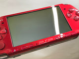 PSP-3000 RADIANT RED Console Boxed Japan - Tested Working GE1747
