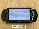 PSP-1000 BLACK Console Japan - With Defects GE1757