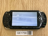 PSP-1000 BLACK Console Japan - With Defects GE1758