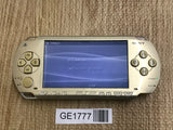 PSP-1000 CHAMPAGNE GOLD Console Japan - With Defects GE1777