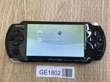 PSP-3000 PIANO BLACK Console Japan - With Defects GE1802