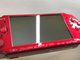 PSP-3000 RADIANT RED Console Japan - With Defects GE1830