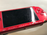 PSP-3000 RADIANT RED Console Japan - Not Working GE1831