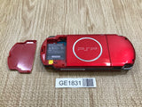 PSP-3000 RADIANT RED Console Japan - Not Working GE1831