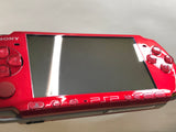 PSP-3000 RADIANT RED Console Japan - With Defects GE1832