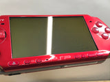 PSP-3000 RADIANT RED Console Japan - With Defects GE1833