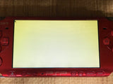 PSP-3000 RADIANT RED Console Japan - With Defects GE1833