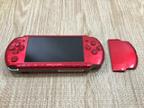 PSP-3000 RADIANT RED Console Japan - With Defects GE1833