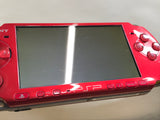 PSP-3000 RADIANT RED Console Japan - With Defects GE1834