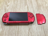 PSP-3000 RADIANT RED Console Japan - With Defects GE1834