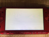 PSP-3000 RADIANT RED Console Japan - With Defects GE1835
