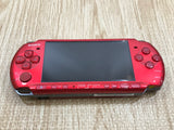 PSP-3000 RADIANT RED Console Japan - With Defects GE1835