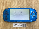PSP-3000 VIBRANT BLUE Console Japan - With Defects GE1836
