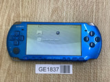 PSP-3000 VIBRANT BLUE Console Japan - With Defects GE1837