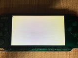 PSP-3000 SPIRITED GREEN Console Japan - With Defects GE1842