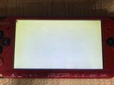 PSP-3000 RED & BLACK Console Japan - With Defects GE1844