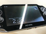 PS Vita PCH-1000 CRYSTAL BLACK Console Japan - With Defects GE1847