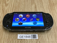 PS Vita PCH-1000 CRYSTAL BLACK Console Japan - With Defects GE1848