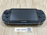 PS Vita PCH-1000 CRYSTAL BLACK Console Japan - Not Working GE1849