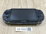 PS Vita PCH-1000 CRYSTAL BLACK Console Japan - Not Working GE1850