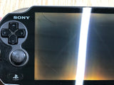 PS Vita PCH-1000 CRYSTAL BLACK Console Japan - Not Working GE1852